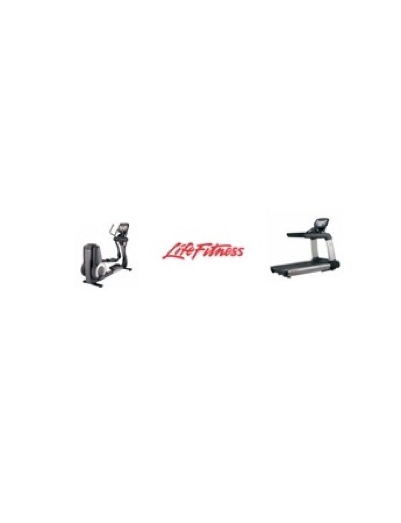 Life fitness Cardio set | Loopband | Crosstrainer |
