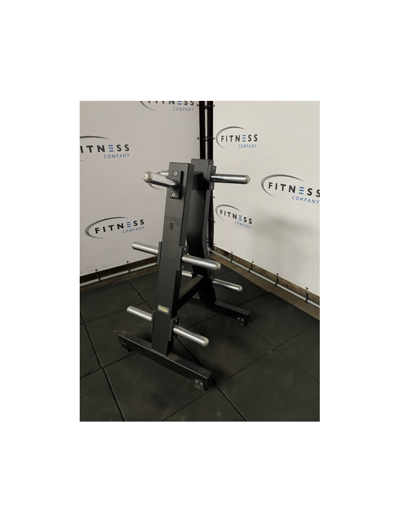 Technogym Pure Strength Plate Tower | Schijven Rek | Zwart |