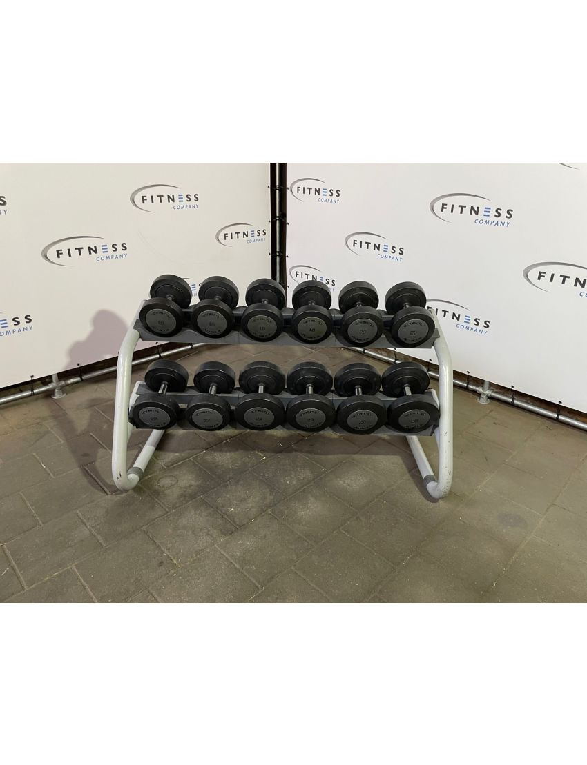 Technogym Dumbbell Set | Rek | Rack | Kracht | 4 t/m 44 kg