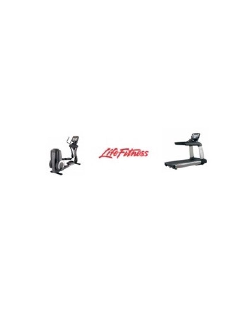 Life fitness Cardio set | Loopband | Crosstrainer |