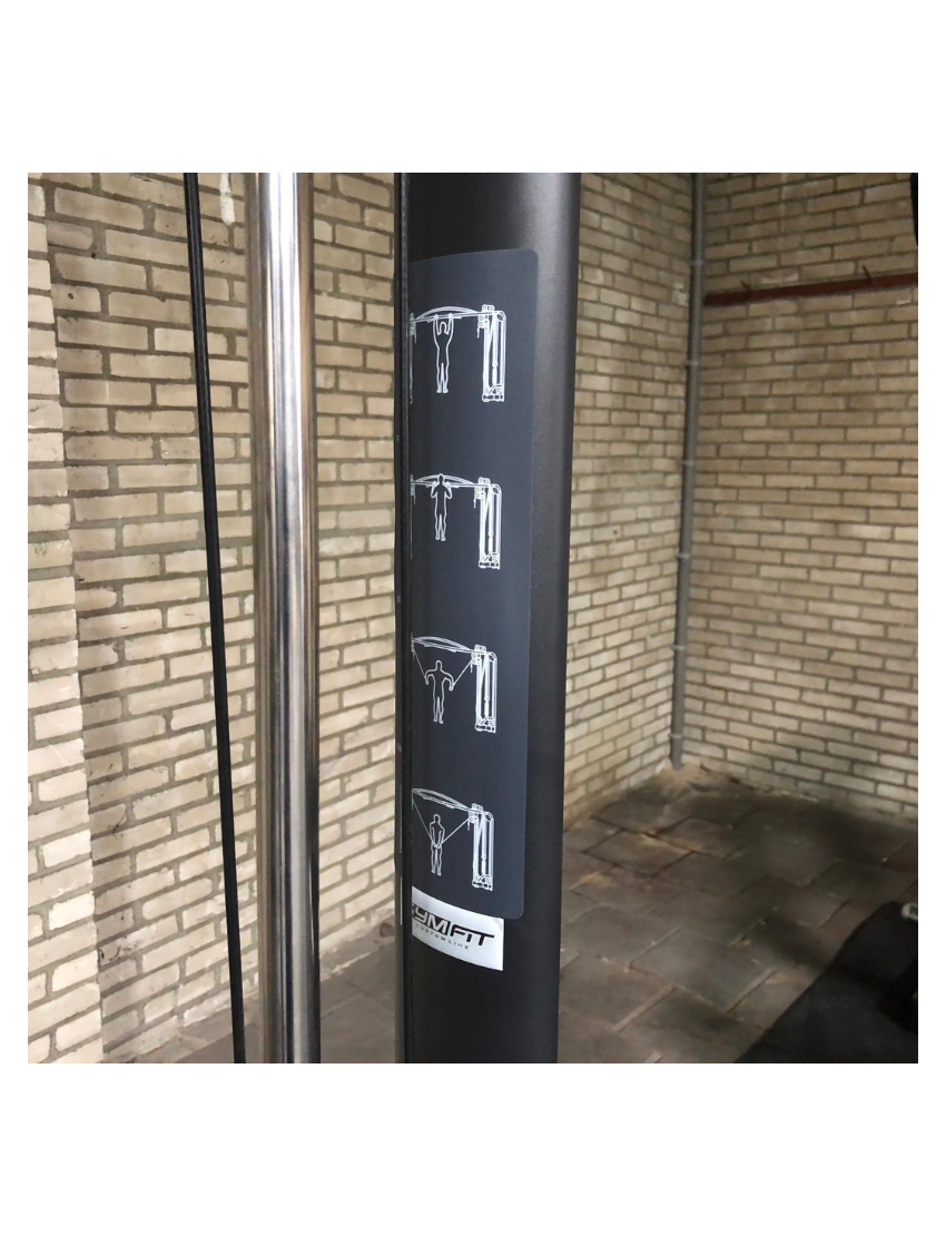 Gymfit cable crossover | dual pulley | kracht | NIEUW