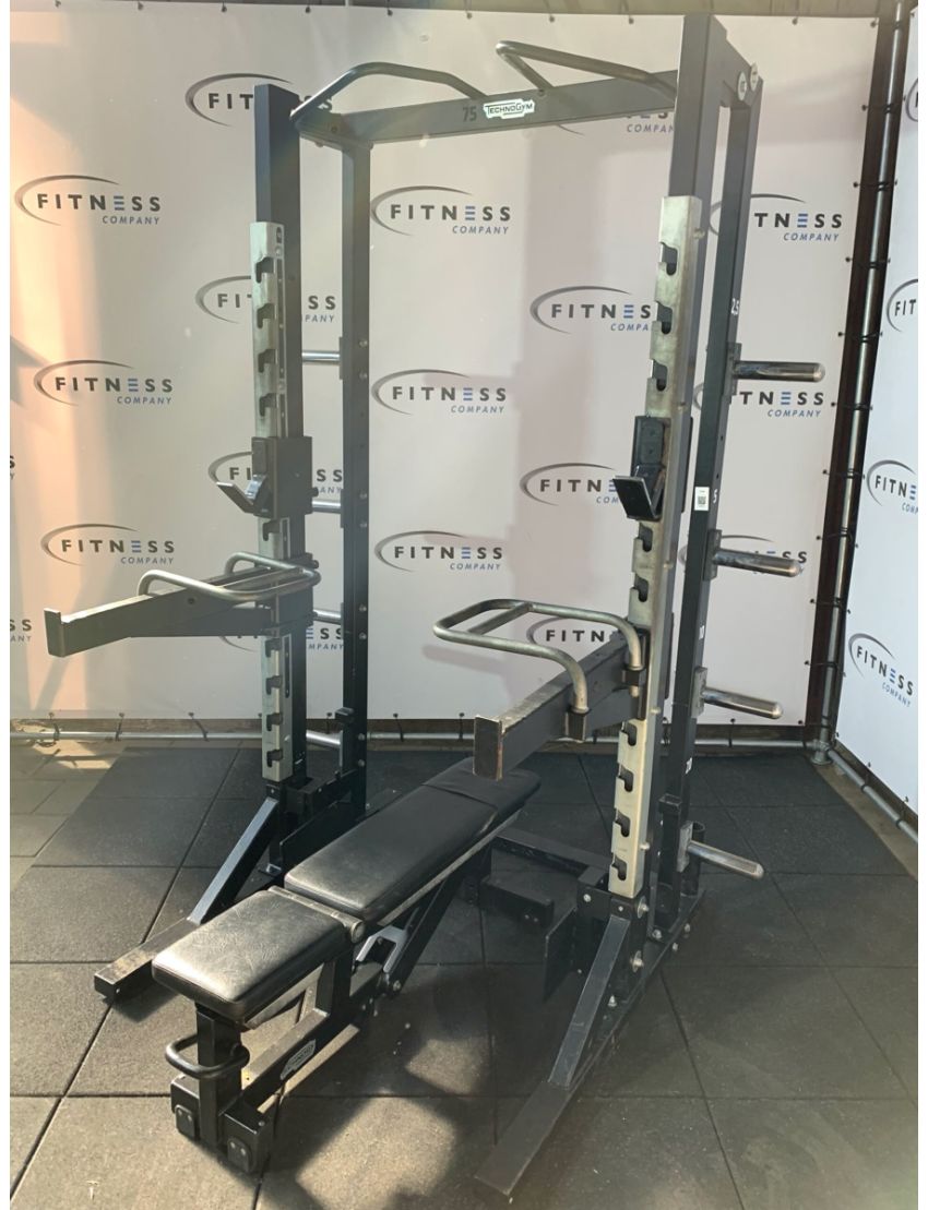 Technogym Pure Strength | Olympic Half Rack | Power Rack |