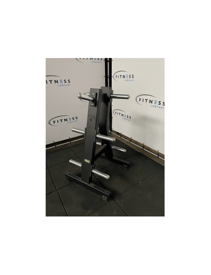 Technogym Pure Strength Plate Tower | Schijven Rek | Zwart |