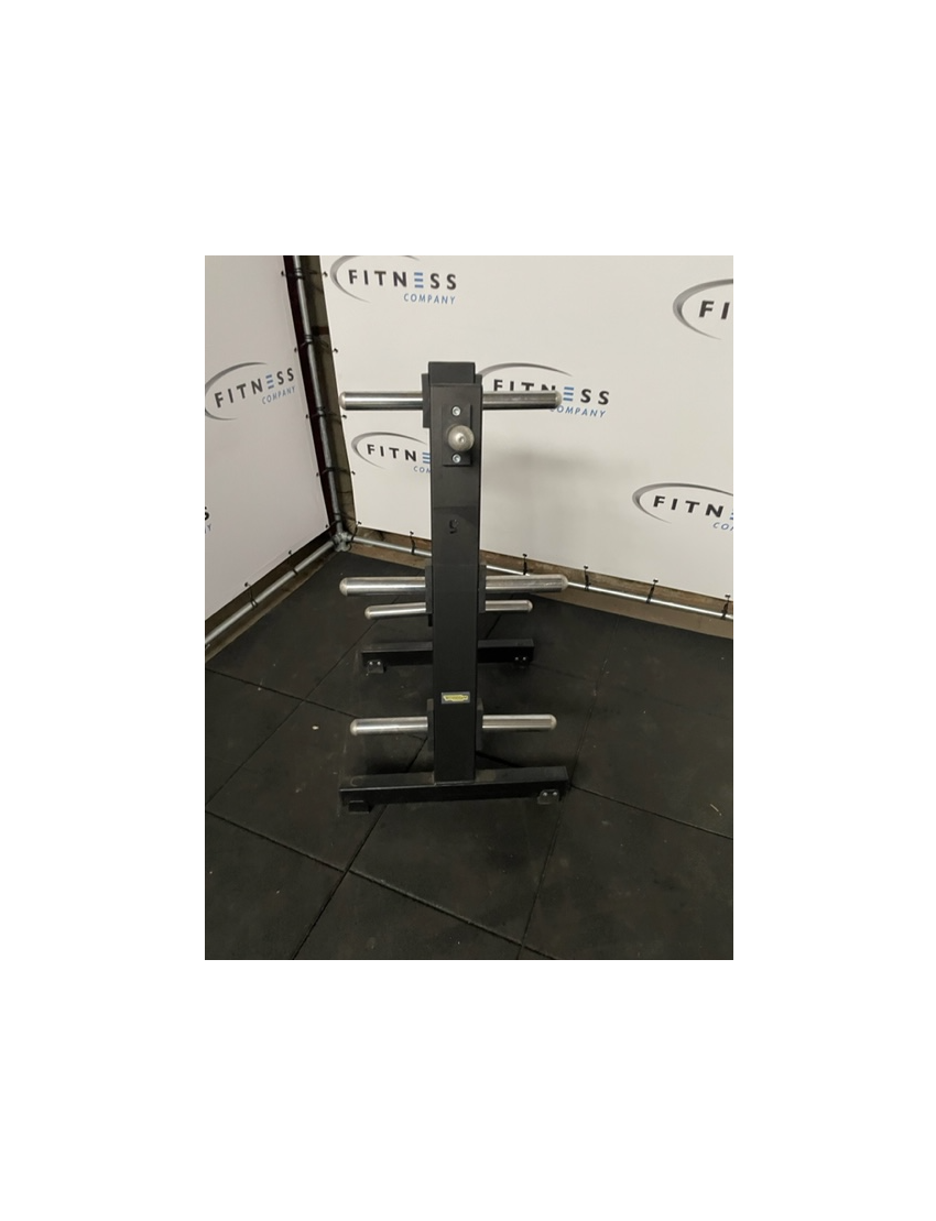 Technogym Pure Strength Plate Tower | Schijven Rek | Zwart |