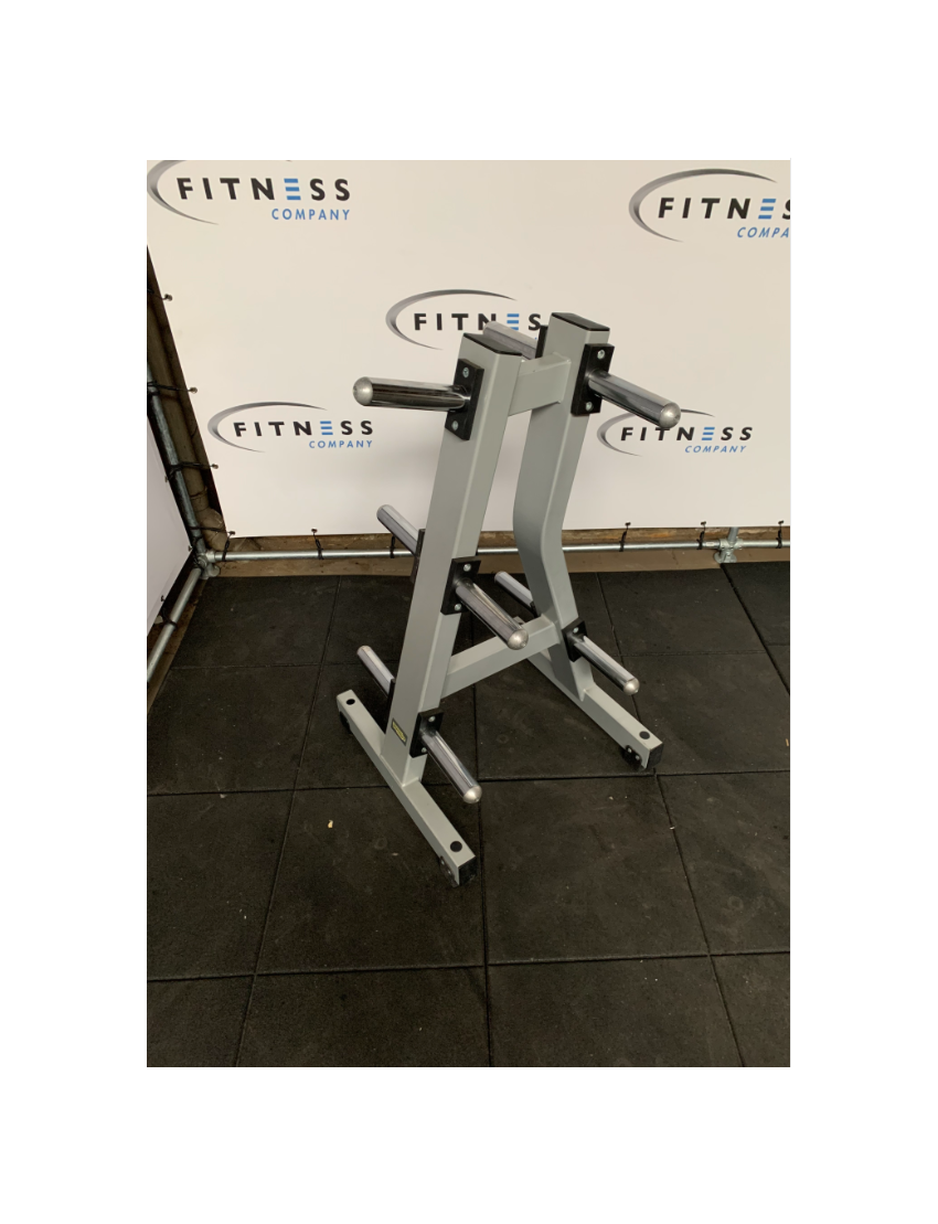 Technogym Pure Strength Plate Tower | Schijven Rek | Grijs |