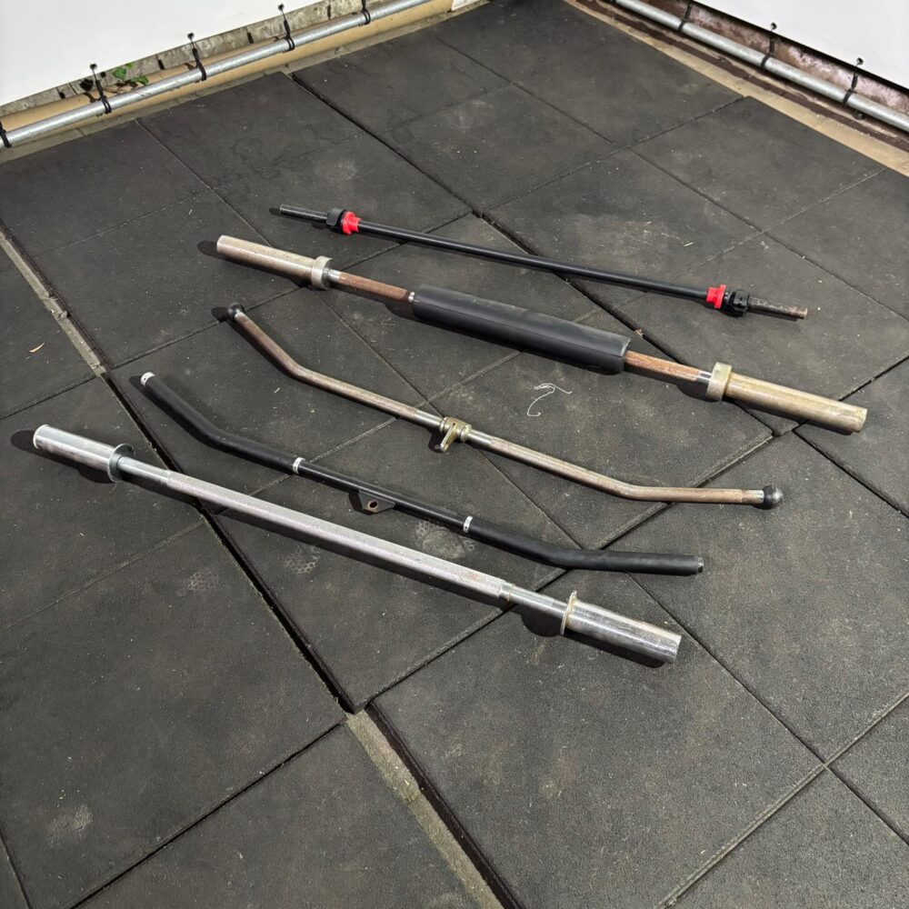 Set met diverse stangen