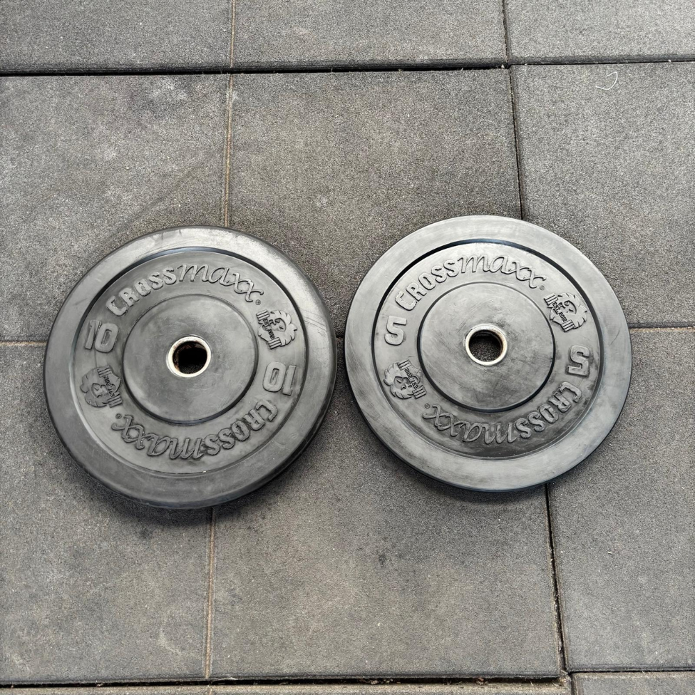 Lifemaxx - Crossmaxx - LMX87 - Technique & Bumper Plate 50mm - Prijs per kilogram