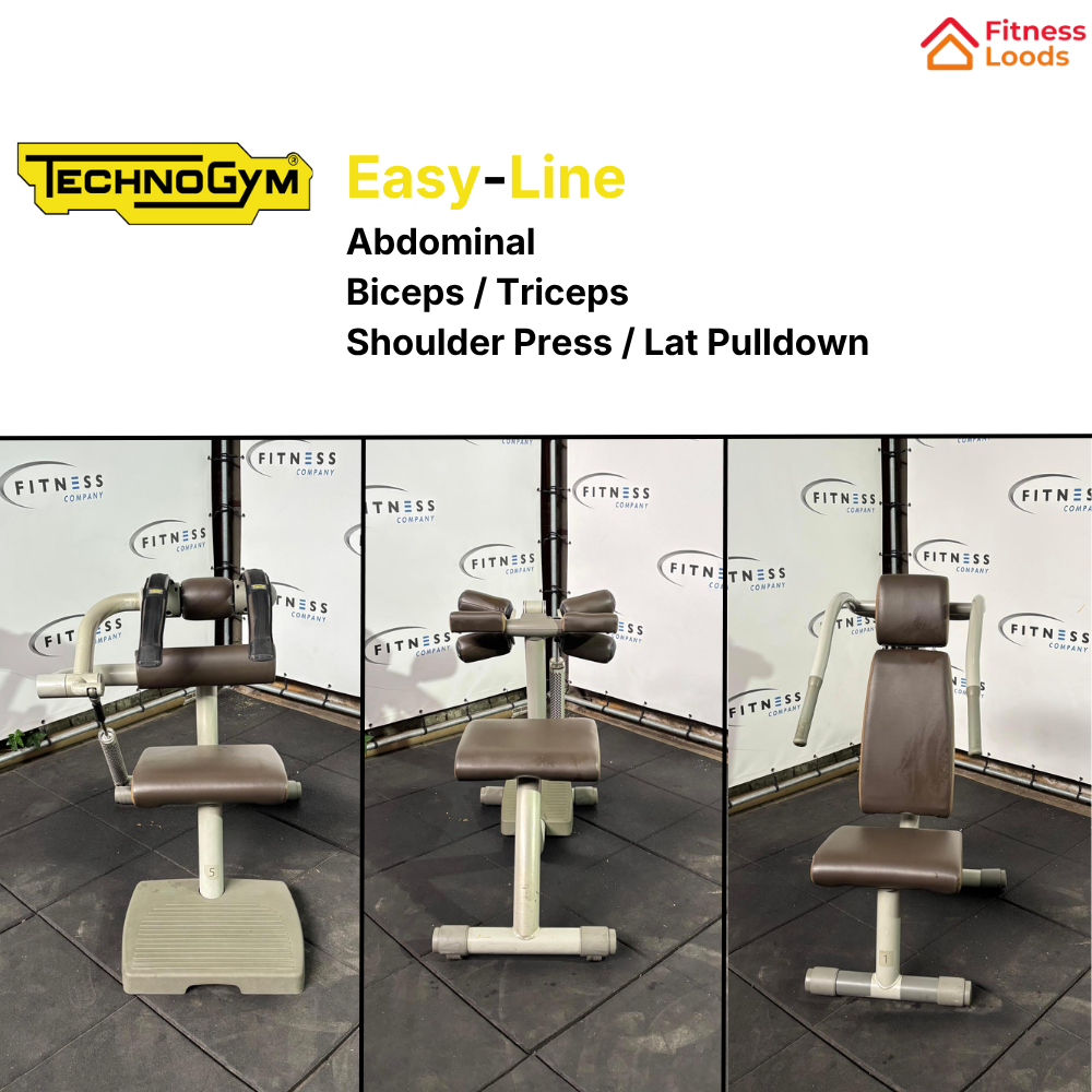 Technogym - Easy-Line - Driedelige Set